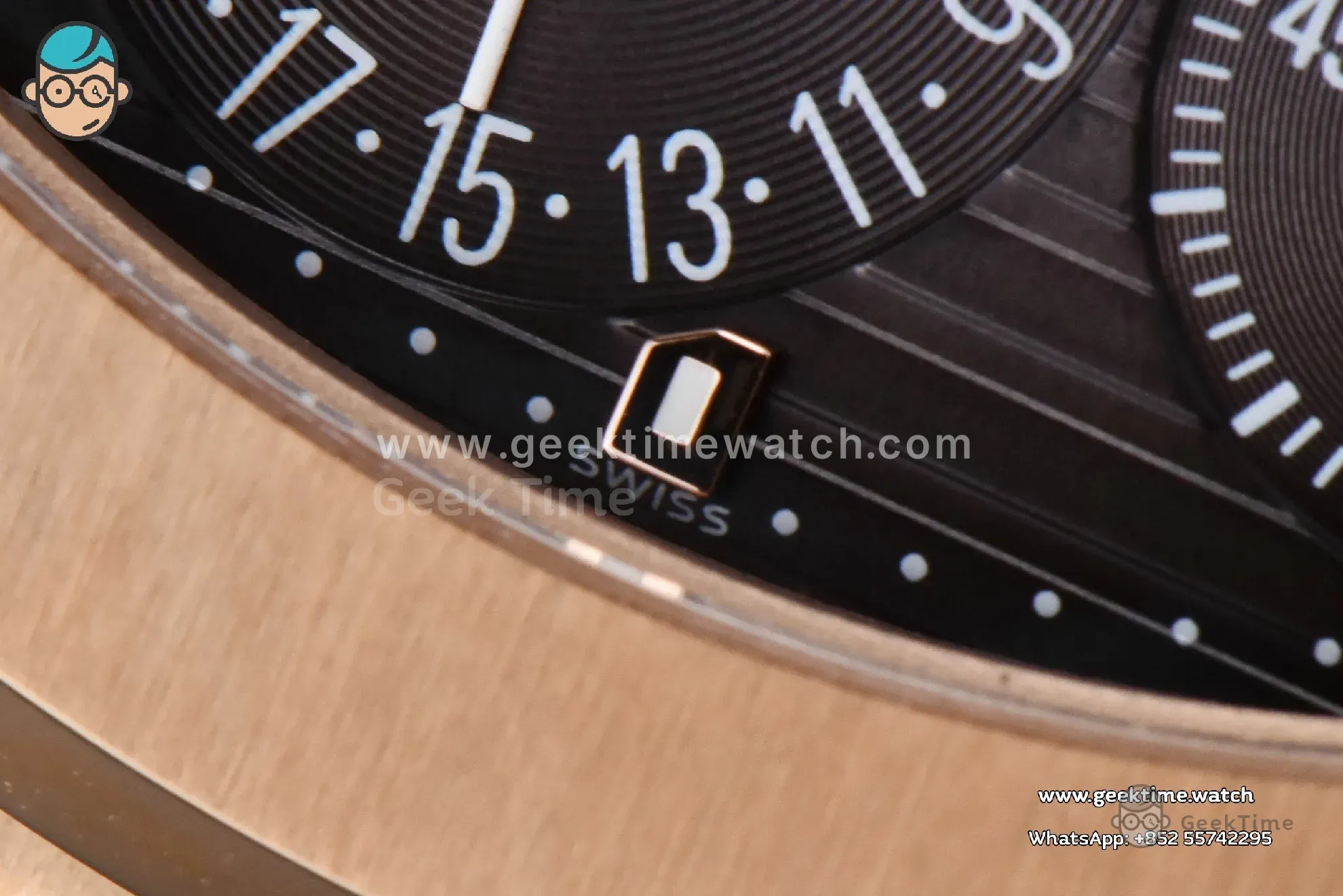 Nautilus 5712 41mm PPF RG quadrante nero bracciale RG A240 V2 - Image 8