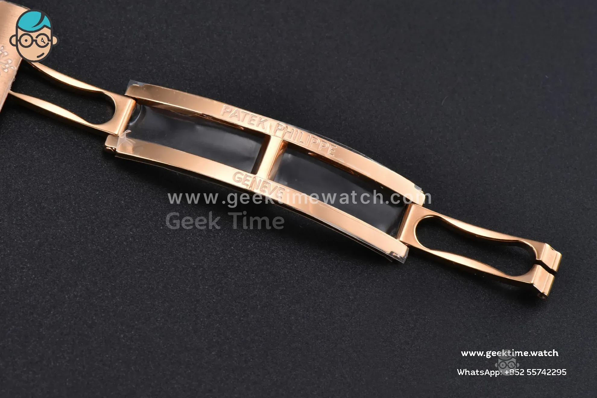 Nautilus 5712 41mm PPF RG quadrante nero bracciale RG A240 V2 - Image 28