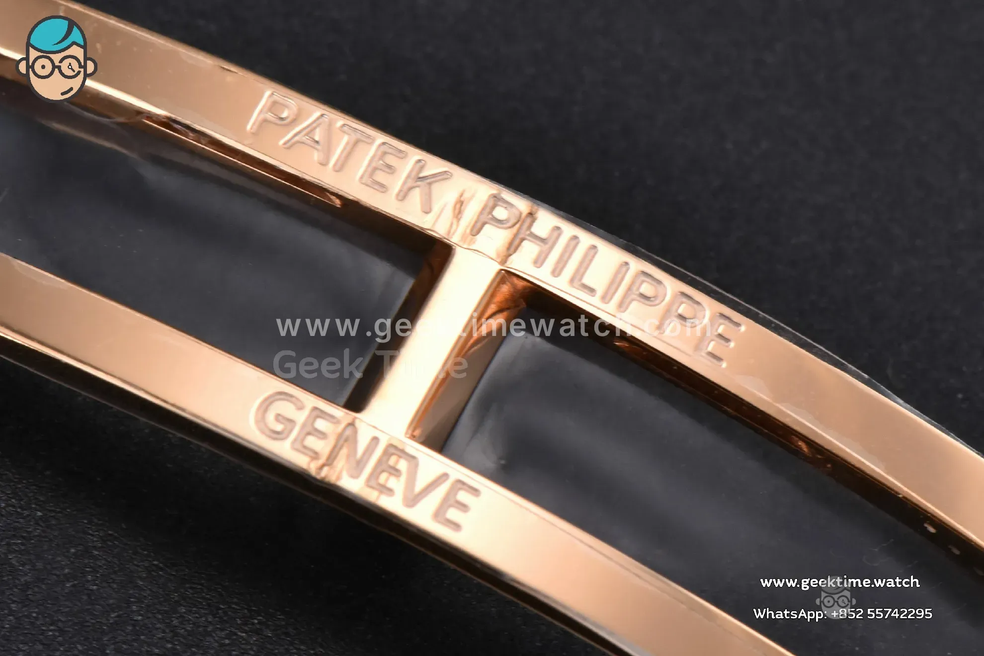 Nautilus 5712 41mm PPF RG quadrante nero bracciale RG A240 V2 - Image 27