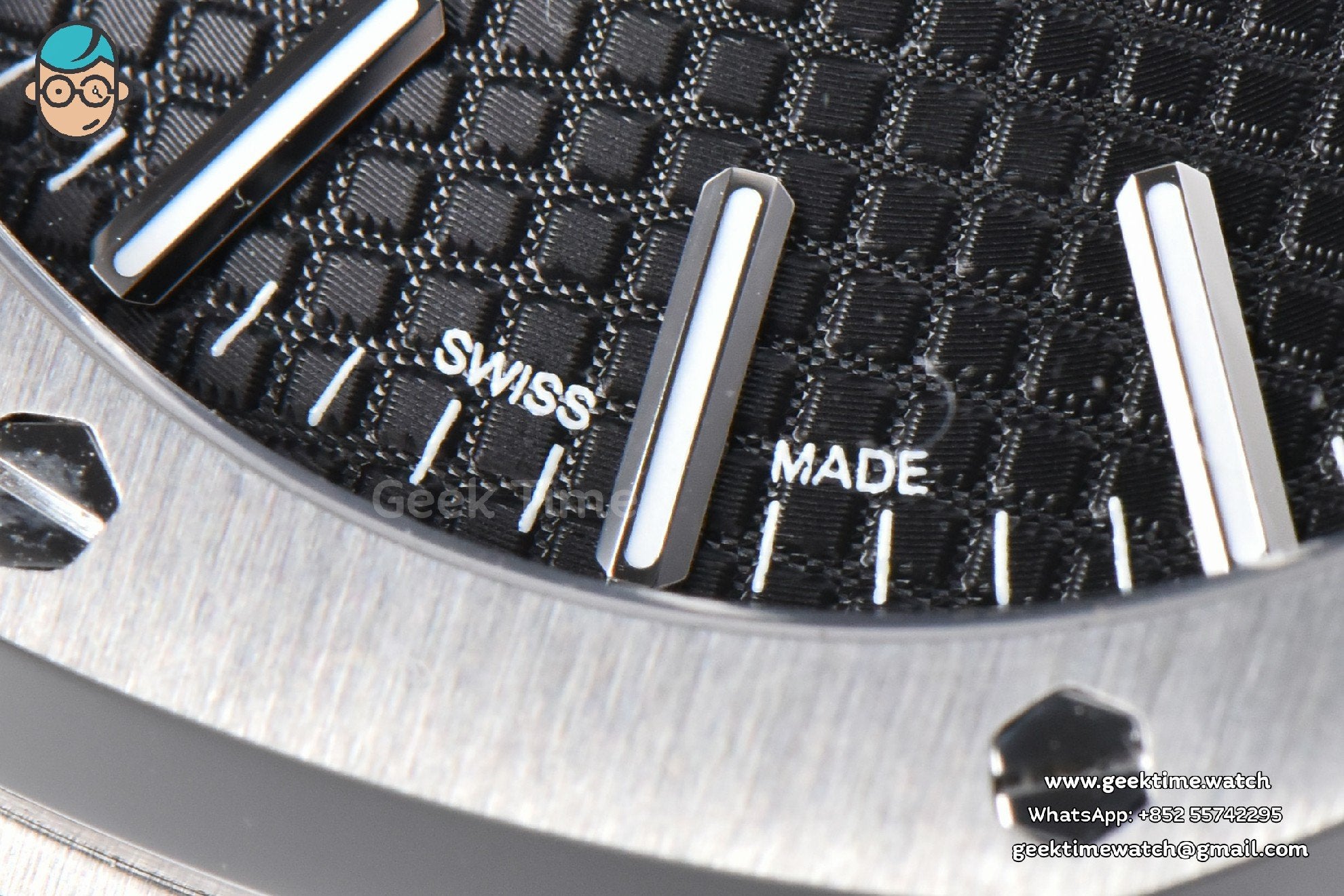 Royal Oak 15510 “50th Anniversary” APSF 41mm SS quadrante nero bracciale SS SA4302 Super Clone - Image 9