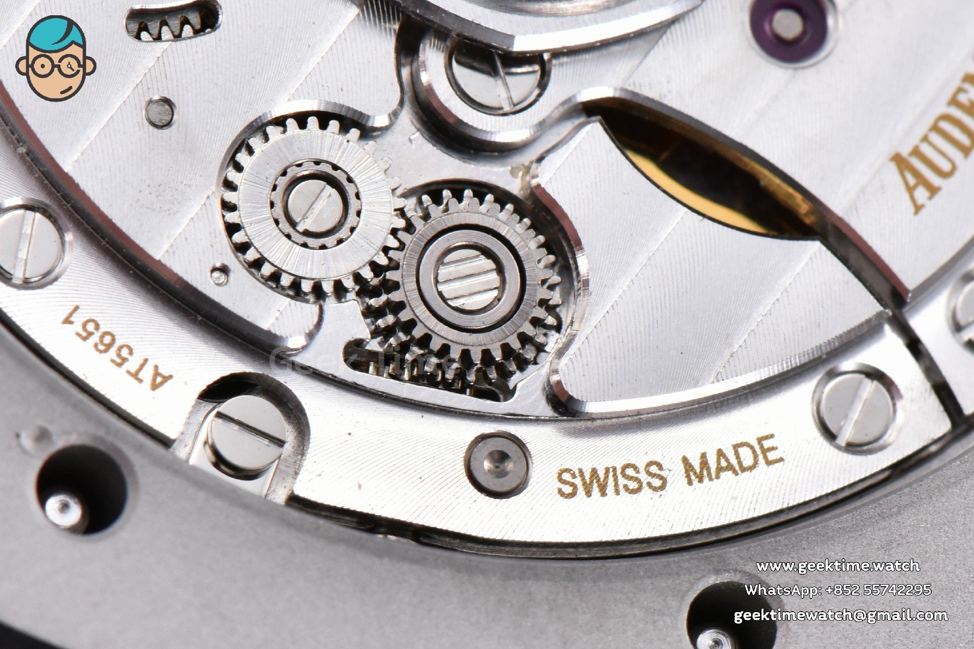 Royal Oak 15510 “50th Anniversary” APSF 41mm SS quadrante nero bracciale SS SA4302 Super Clone - Image 22