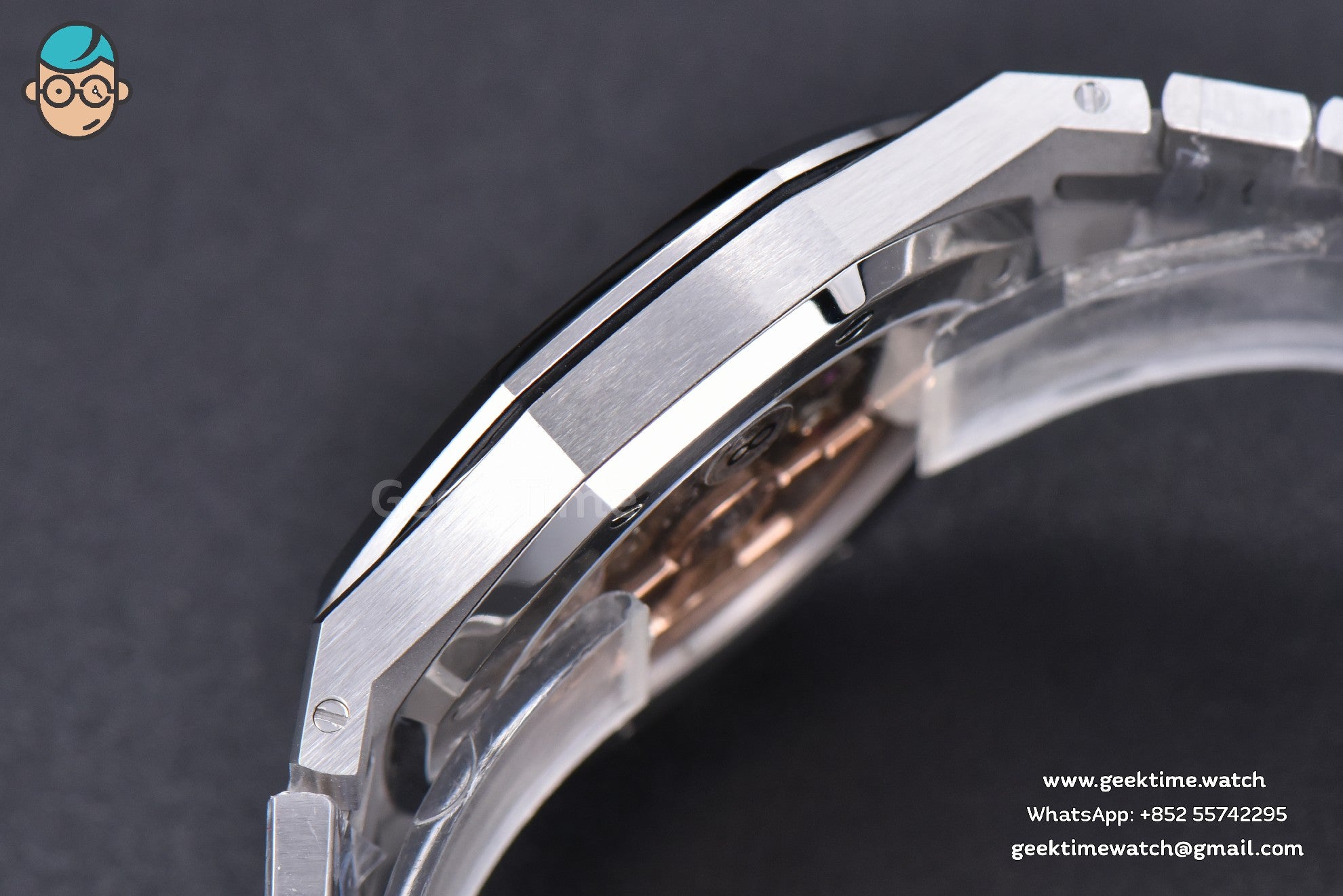 Royal Oak 15202 XF 39mm esfera azul texturizada brazalete SS A2121 - Image 27