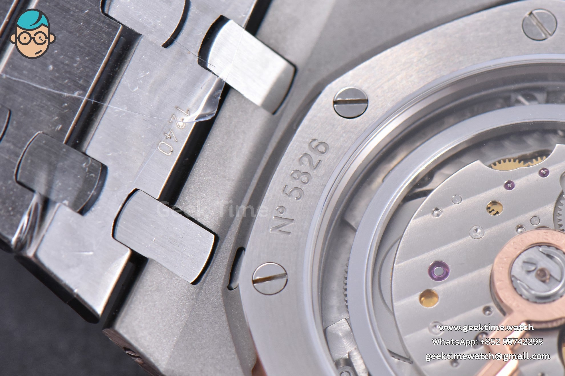Royal Oak 15202 XF 39mm esfera azul texturizada brazalete SS A2121 - Image 18