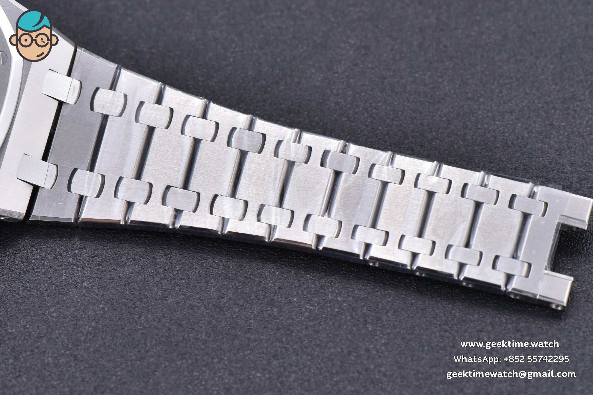Royal Oak 15202 XF 39mm esfera azul texturizada brazalete SS A2121 - Image 16
