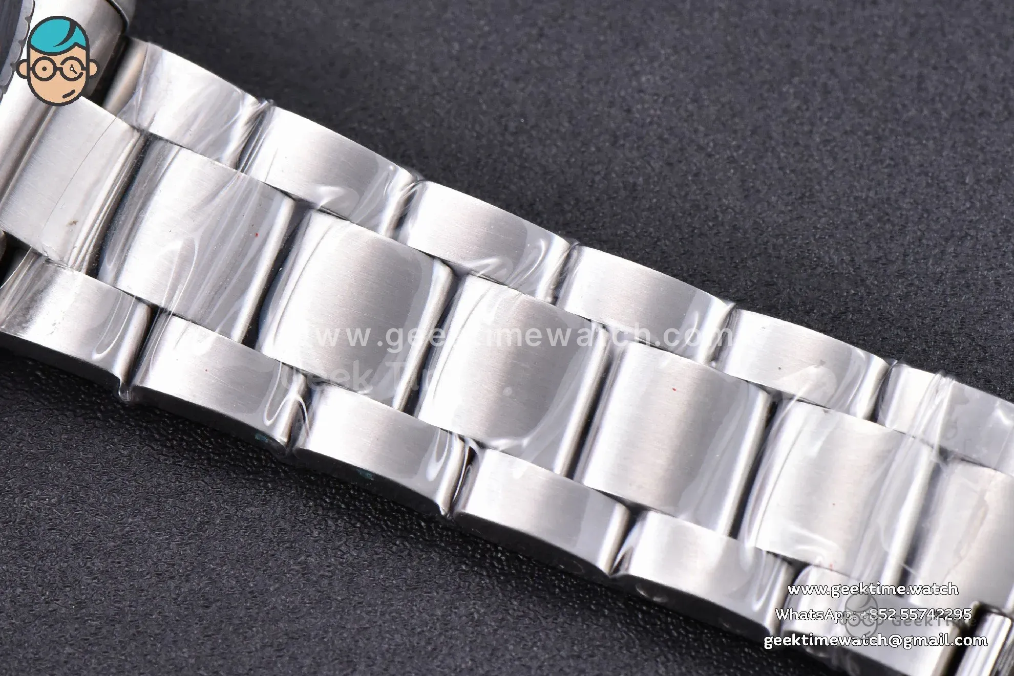 SuperOcean TF 44mm Black Ceramic Black Dial Stick Marker SS Bracelet A2824 - Image 23