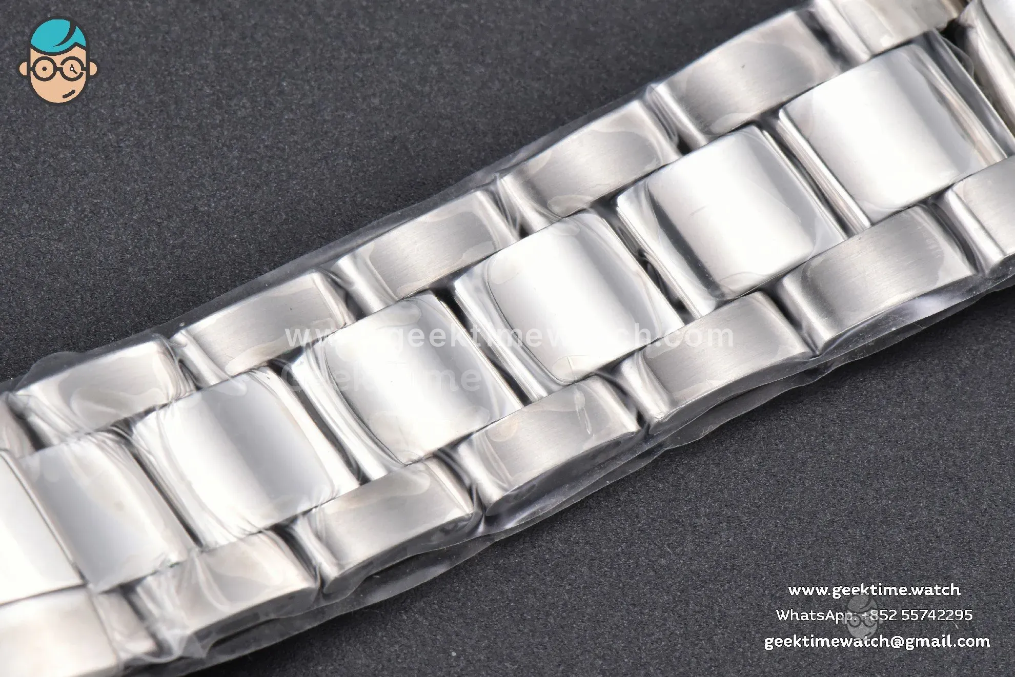 SuperOcean 44mm TF Black/White Dial SS Bracelet A2824 - Image 24