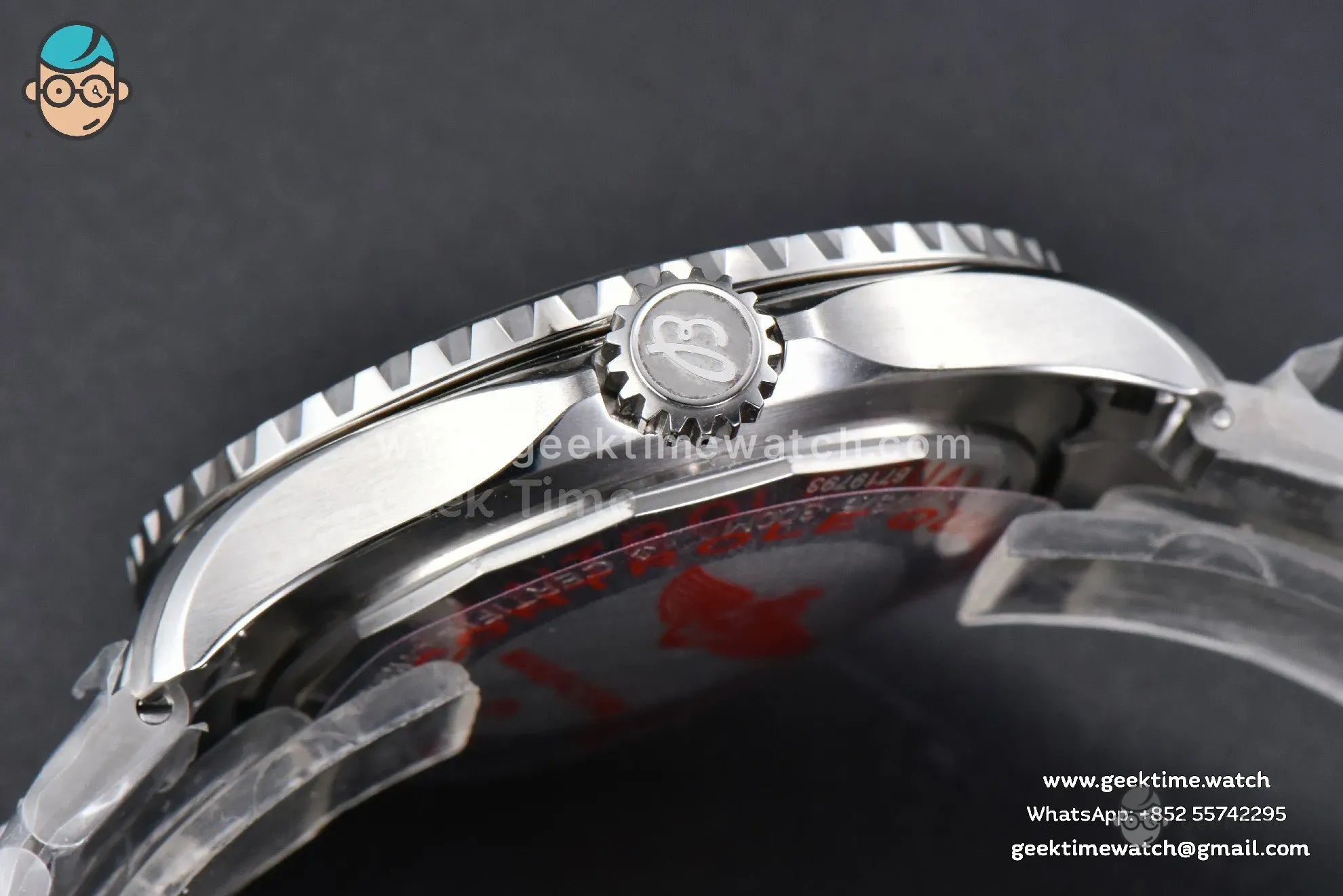 SuperOcean 44mm TF Blue Bezel Blue/White Dial SS Bracelet A2824 - Image 13