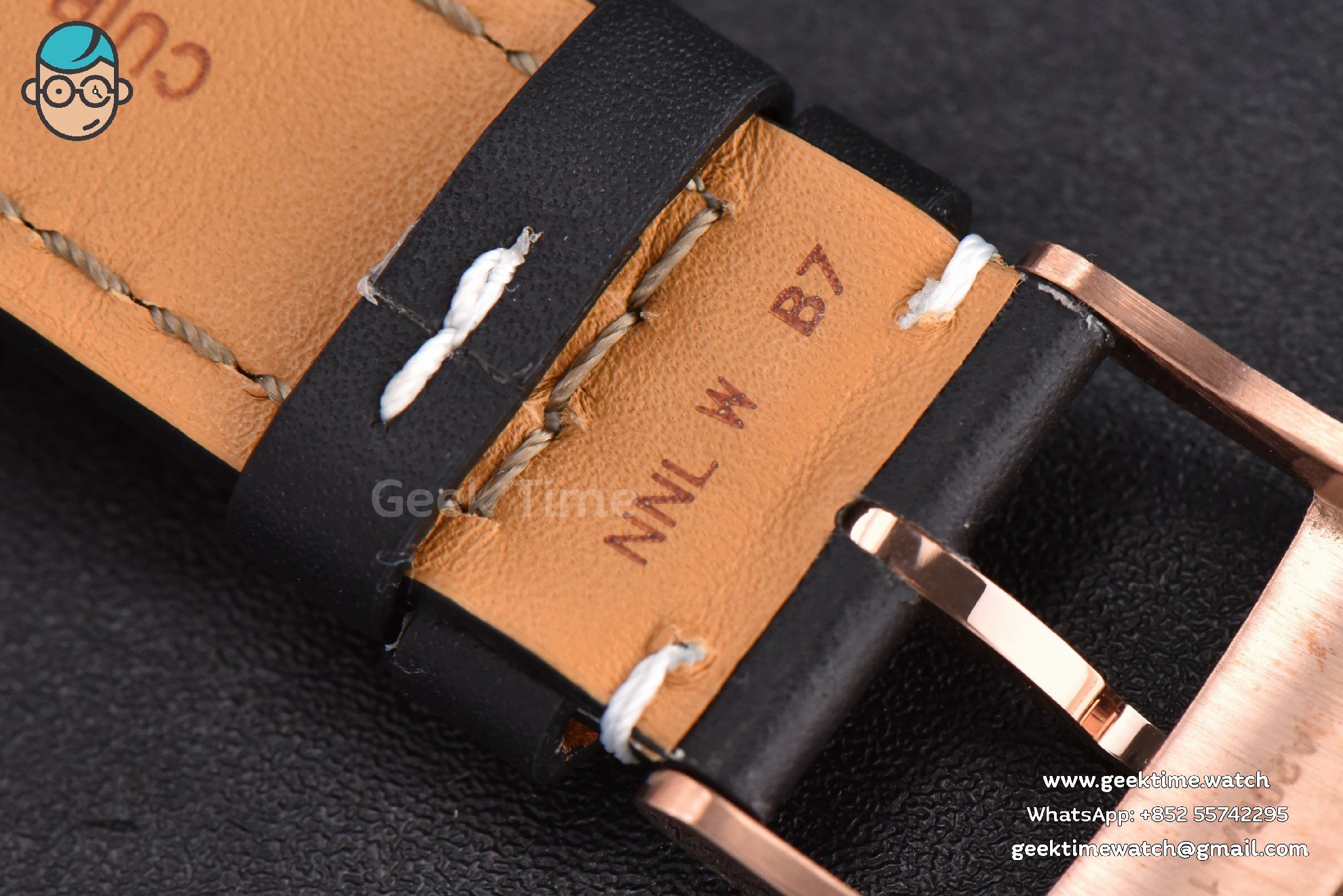 Transocean Day & Date V7F 43mm RG quadrante argento cinturino in pelle marrone Clone CA145 - Image 27