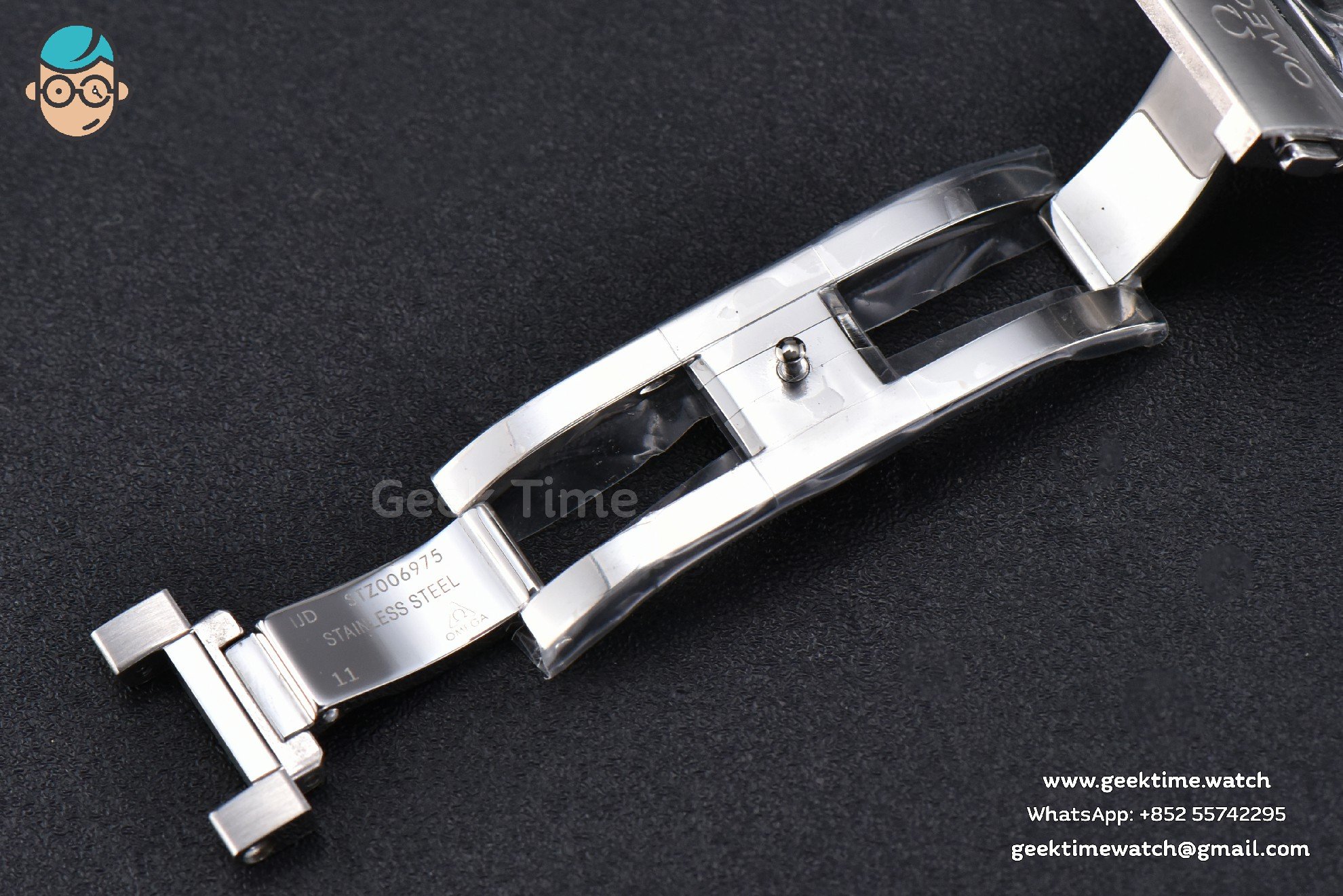 Aqua Terra 150M VSF 41mm quadrante blu scuro lancetta argento indici argento bracciale SS A8900 - Image 25