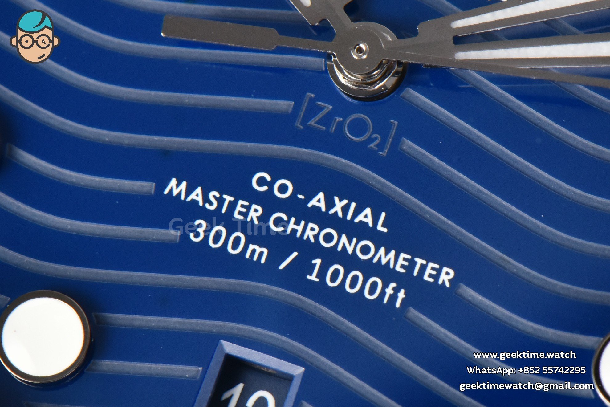 Seamaster Diver 300M 42mm ZF Blue Ceramic Blue Dial SS Bracelet A8800 - Image 5