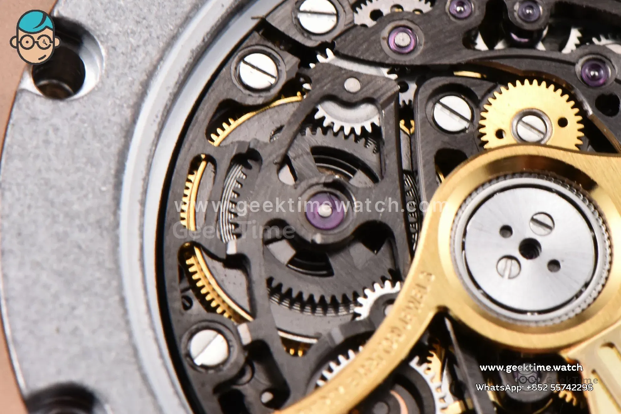 Royal Oak 15407 RG 41mm ZF esfera esqueleto brazalete RG A3132 - Image 19