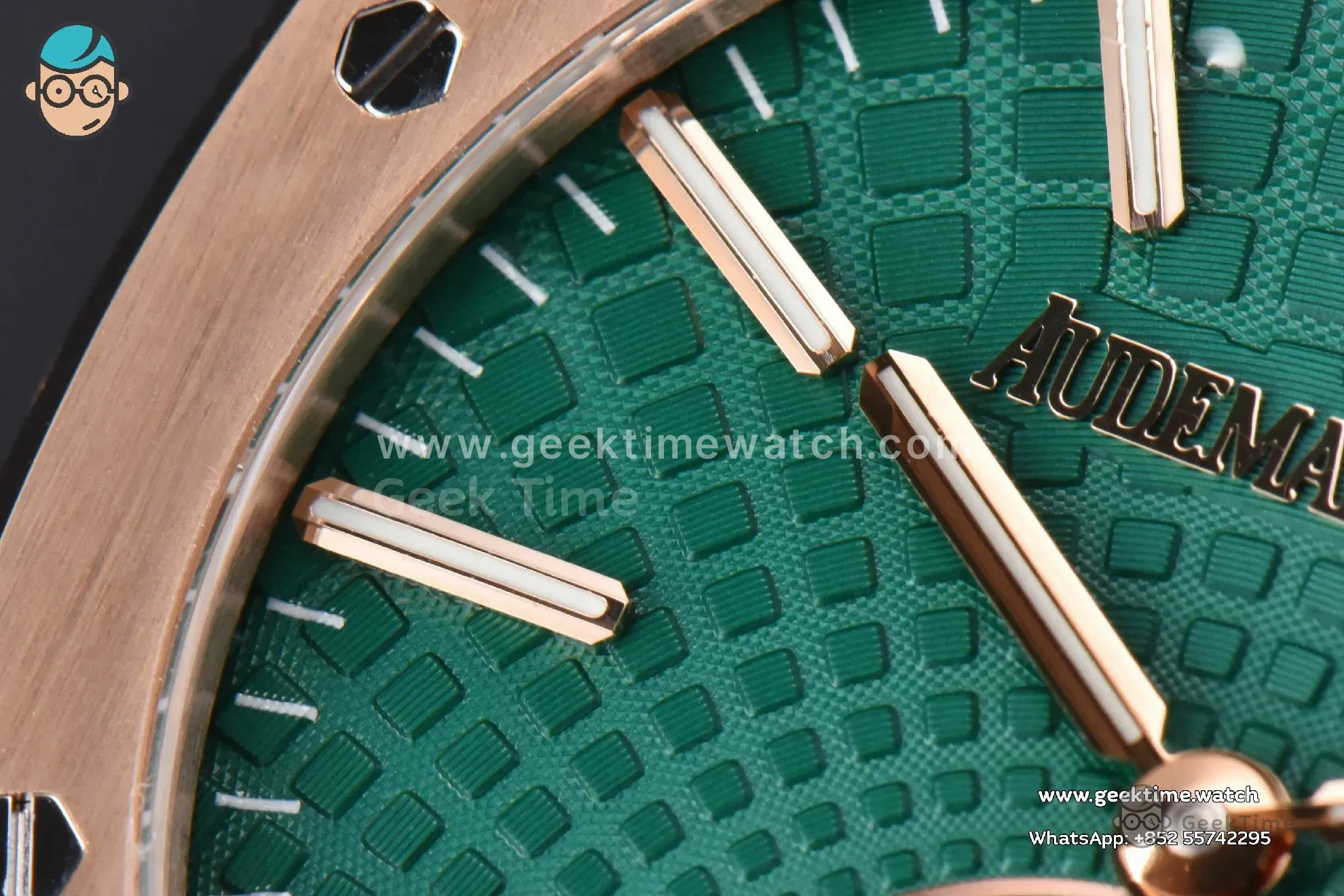 Royal Oak Tourbillon 41mm R8F RG esfera verde brazalete RG Flying Tourb V2 - Image 6