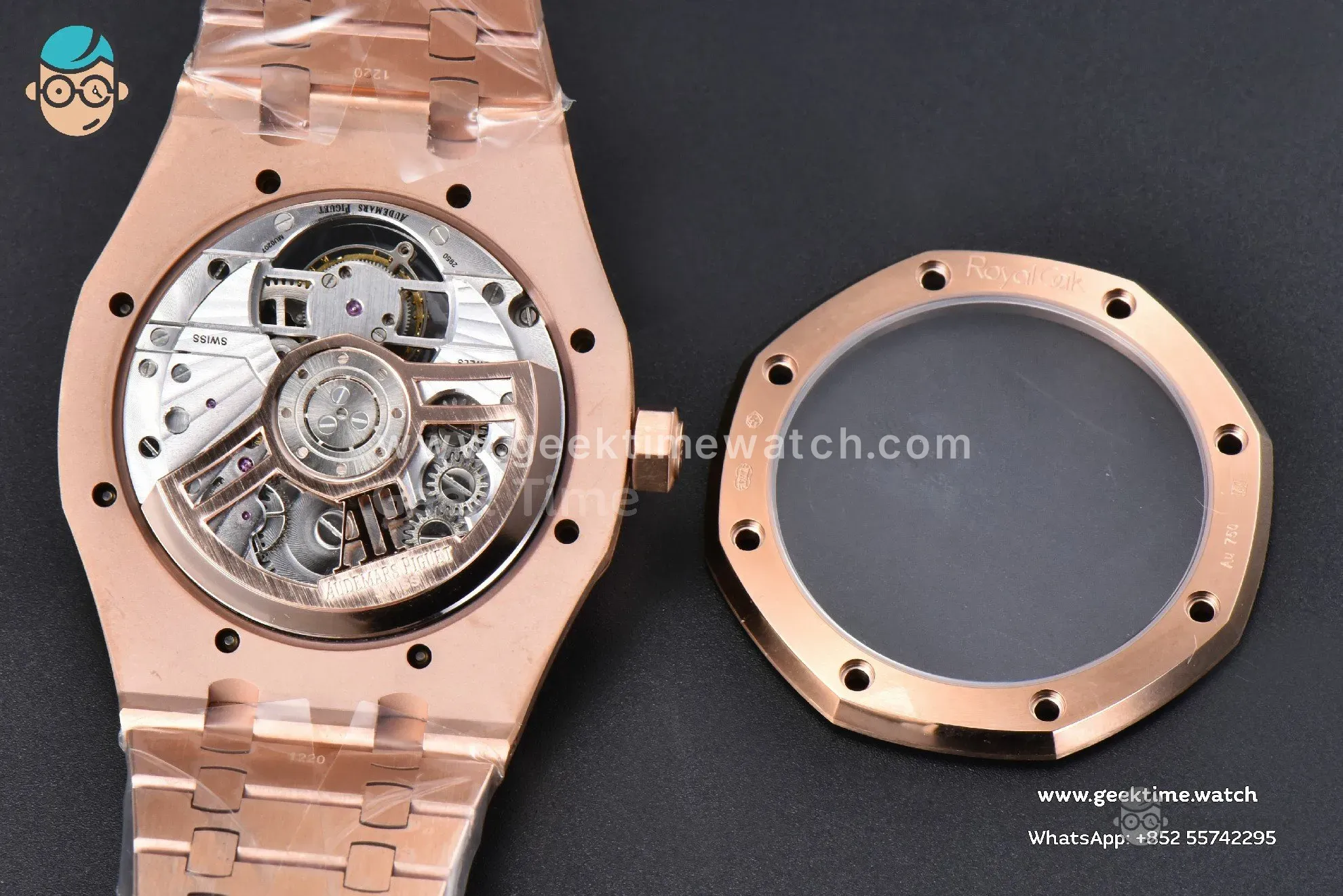 Royal Oak Tourbillon 41mm R8F RG esfera verde brazalete RG Flying Tourb V2 - Image 17