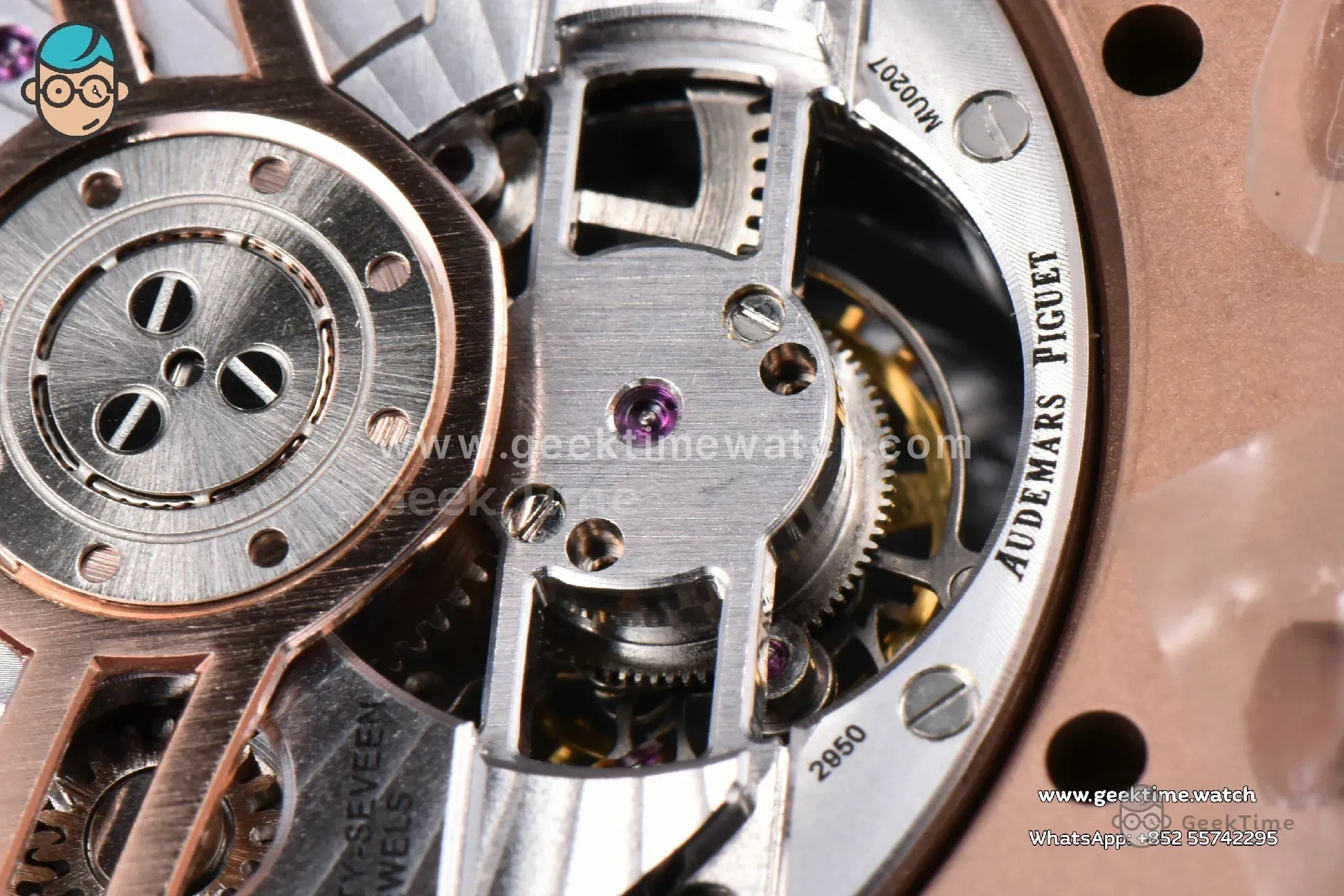 Royal Oak Tourbillon 41mm R8F RG esfera verde brazalete RG Flying Tourb V2 - Image 14