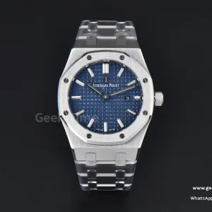 Royal Oak Ladies 67650ST 33mm ZF SS Blue Dial SS Bracelet Quartz