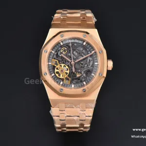 Royal Oak 15407OR 41mm ZF RG Skeleton Dial A3132