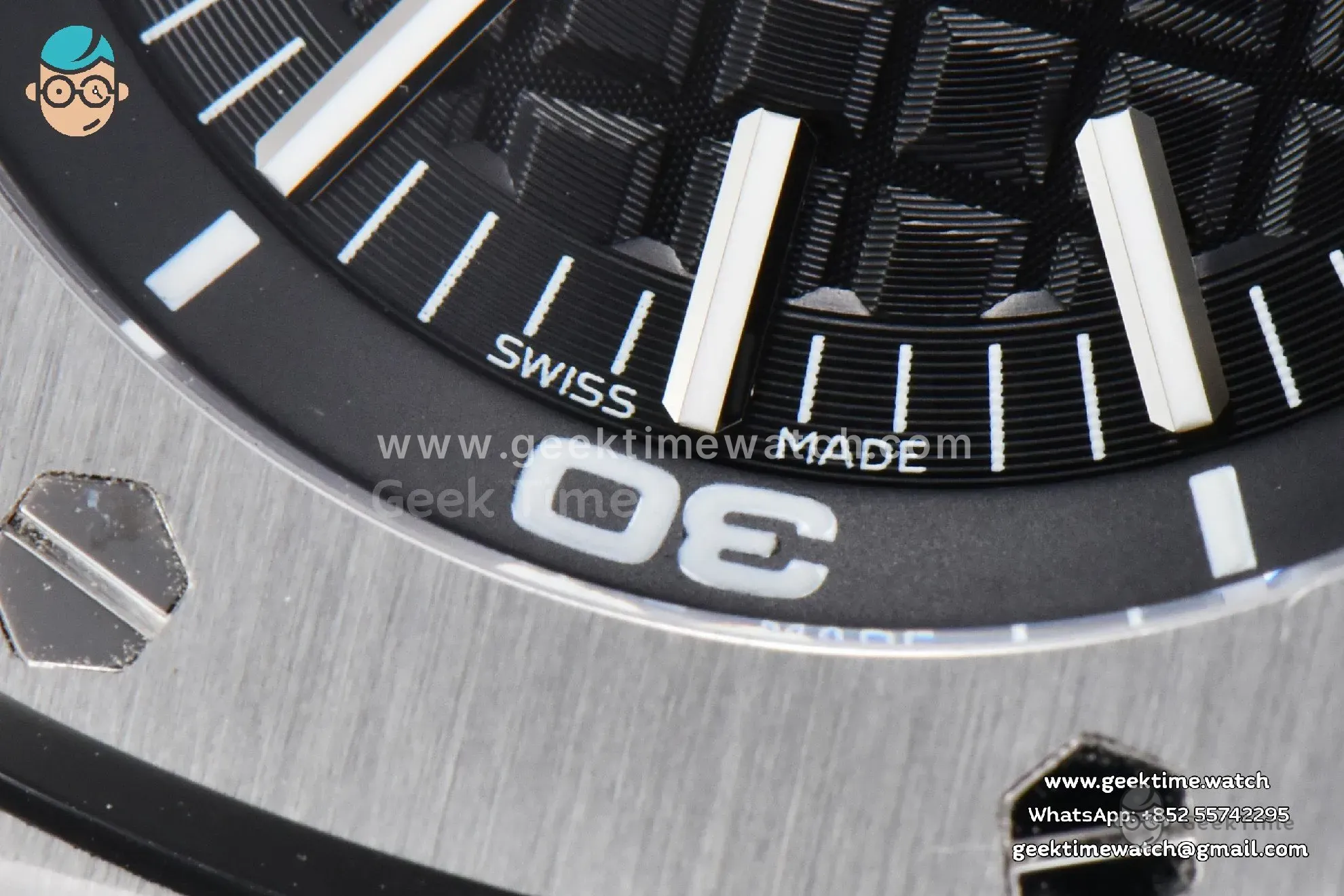 Royal Oak Offshore Diver 15703 42mm GF Black Dial Black Rubber Strap A2824 - Image 6