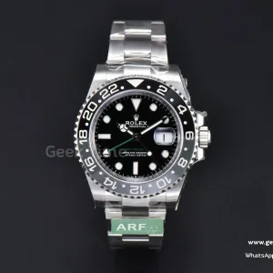 GMT Master II 126710 GRNR 40mm ARF Black DIial Oyster Bracelet VR3285