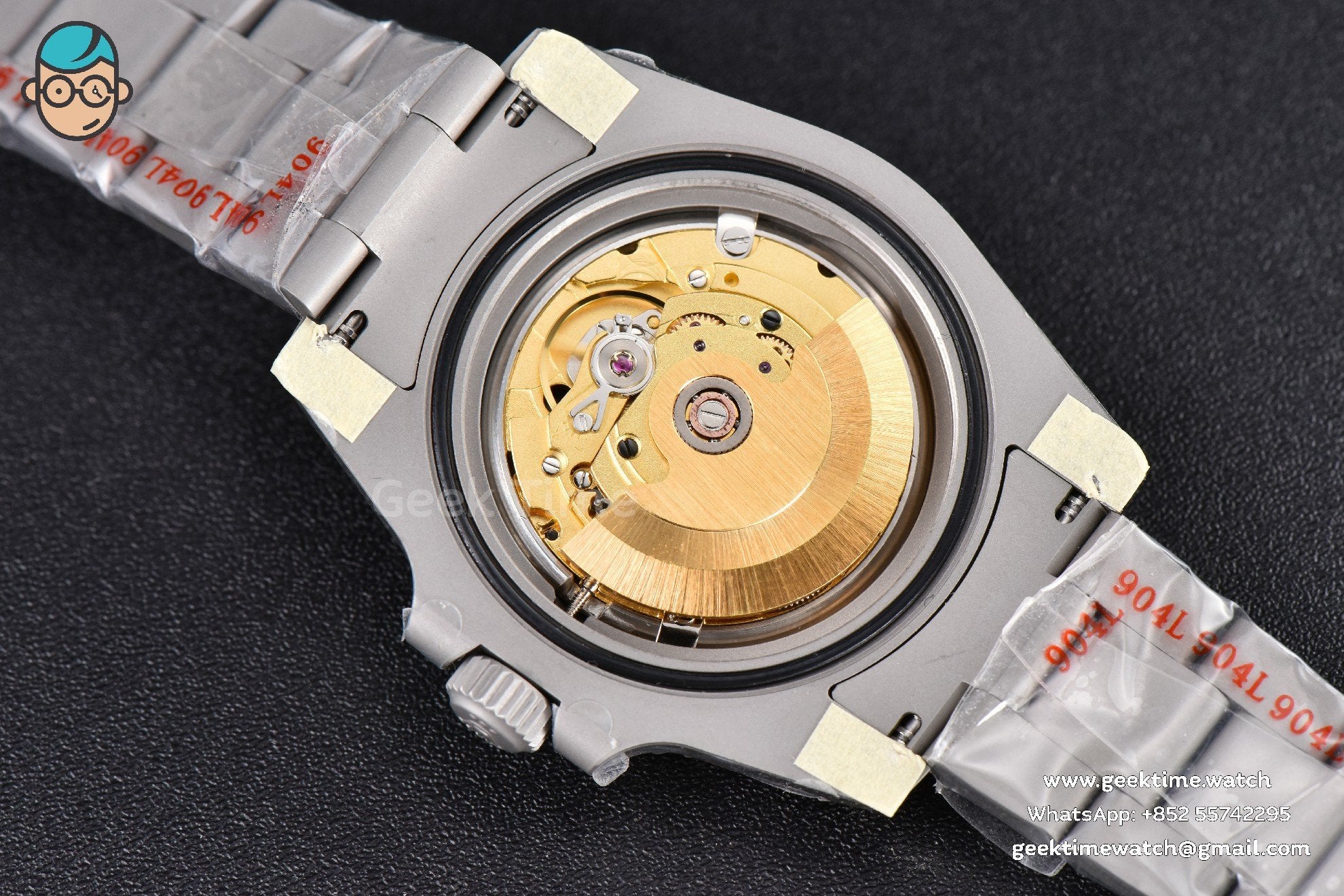 Submariner DIW Sandblasted VSF 40mm Black Carbon Dial SS Bracelet VS3135 - Image 22