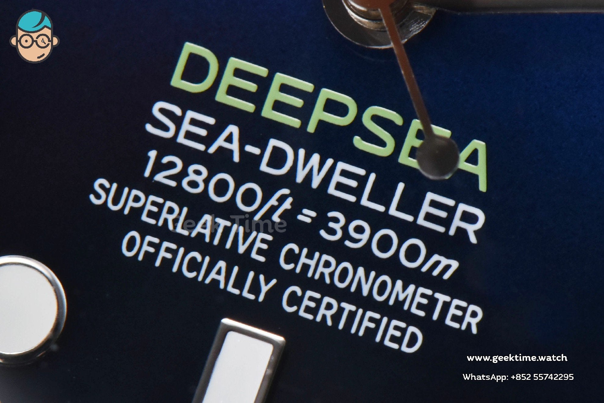 DeepSea Dweller 126660 44mm GMF SS Gradient Blue Dial SS Bracelet VR3235 - Image 7