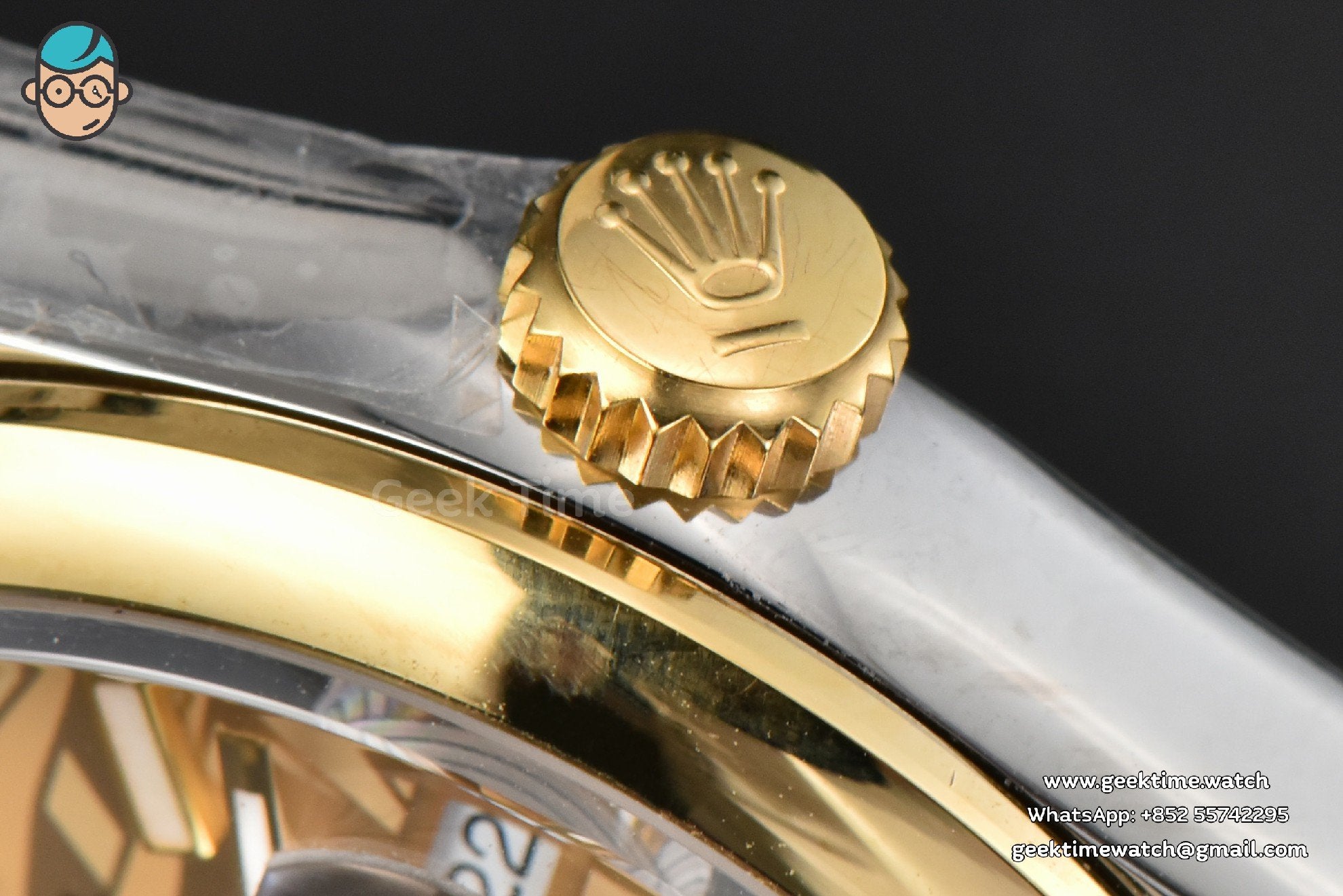 DateJust 36mm YG/SS BPF quadrante YG liscio con motivo bracciale Oyster A2824 - Image 15