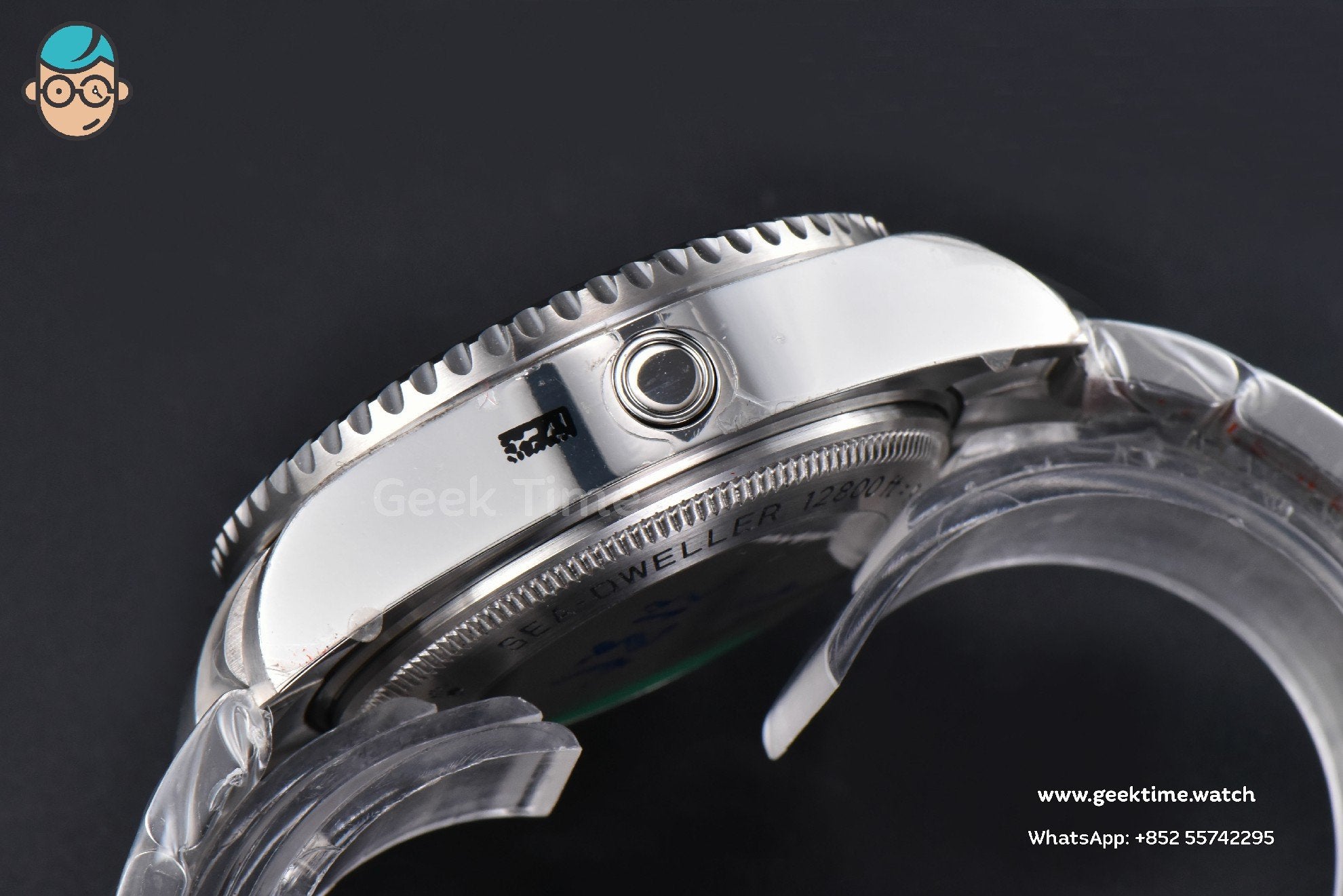 DeepSea Dweller 126660 44mm GMF SS Gradient Blue Dial SS Bracelet VR3235 - Image 16
