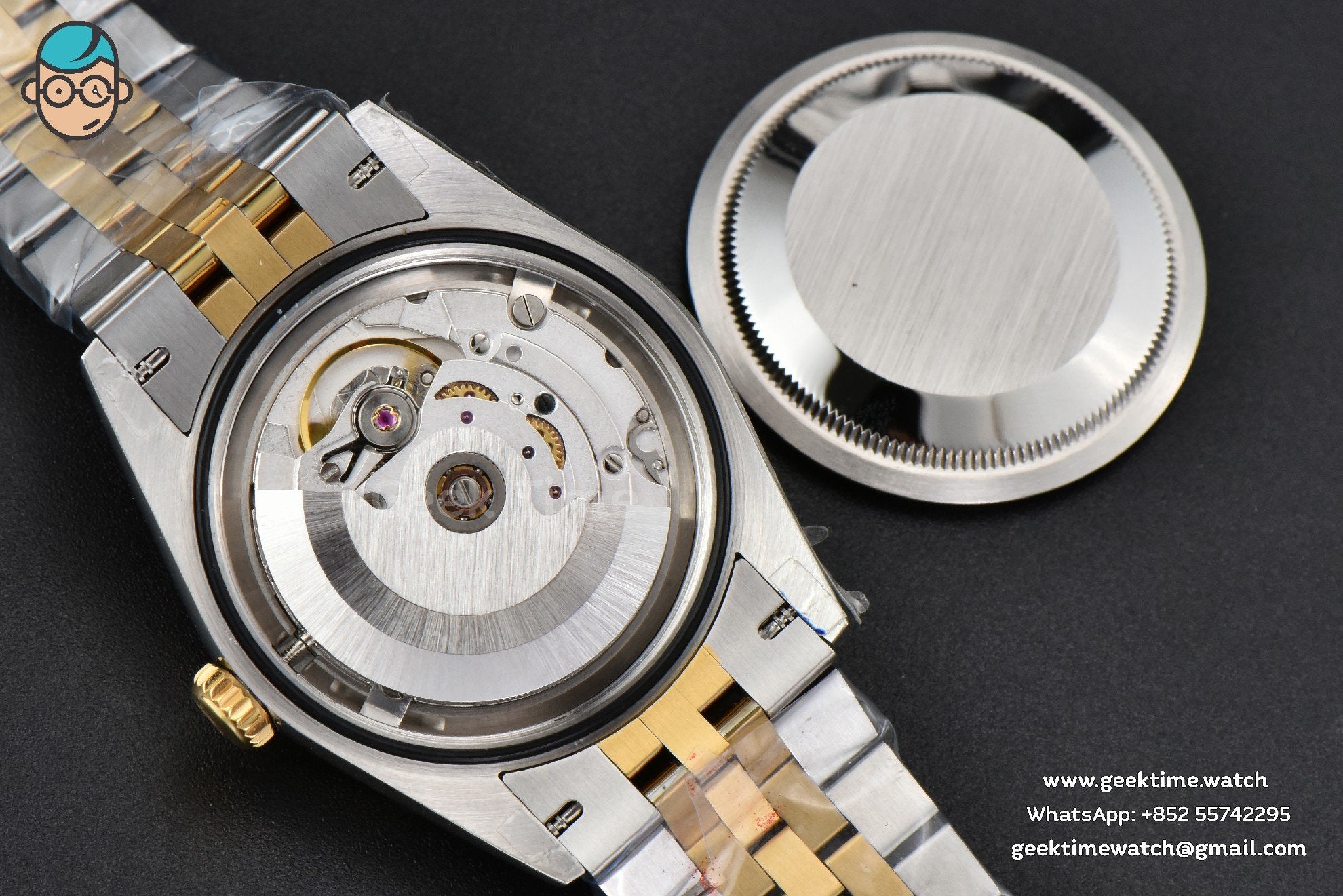 DateJust 36mm YG/SS BPF quadrante YG liscio con motivo bracciale Oyster A2824 - Image 19