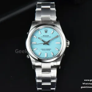 Oyster Perpetual 277200 31mm EWF Tiffany Dial SS Bracelet A3230