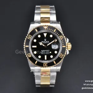 Submariner 126613 LN 41mm GMF YG/SS Black Dial SS Bracelet VR3235