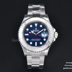 Yacht-Master 116622 40mm VSF blaues Zifferblatt SS-Armband VS3135