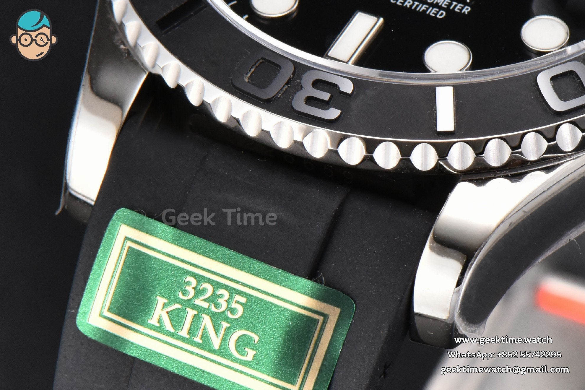 Yacht-Master 226659 42mm King 3D Black Ceramic Oysterflex Strap VR3235 - Image 9