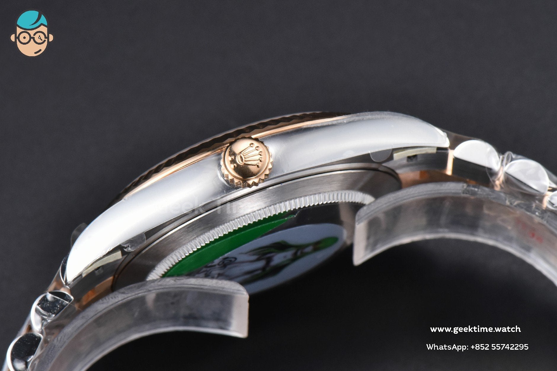 DateJust 41mm 126331 Clean CF RG/SS quadrante cioccolato bracciale Jubilee VR3235 - Image 16