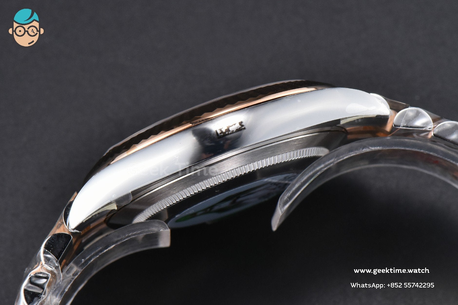 DateJust 41mm 126331 Clean CF RG/SS quadrante cioccolato bracciale Jubilee VR3235 - Image 17