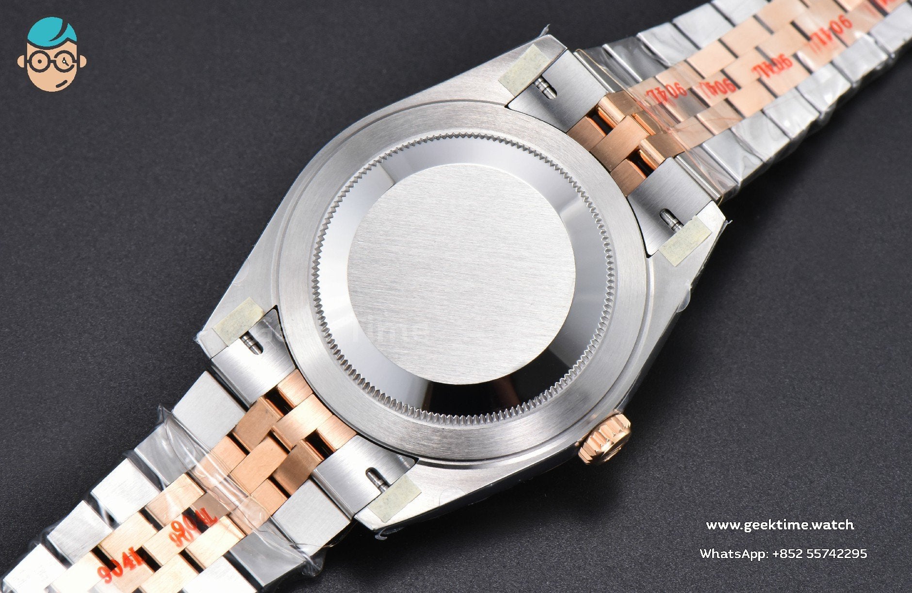 DateJust 41mm 126331 Clean CF RG/SS quadrante cioccolato bracciale Jubilee VR3235 - Image 18