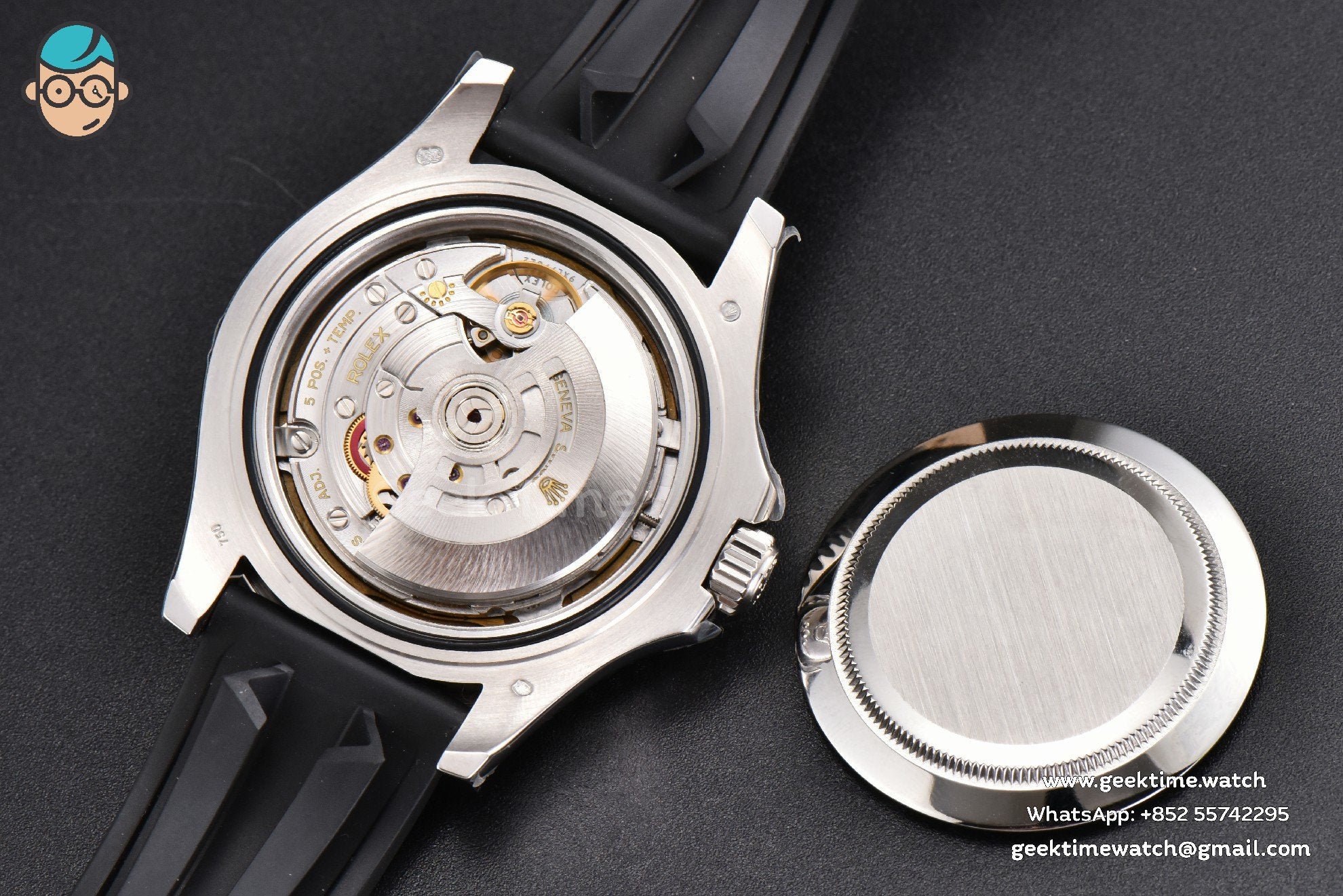 Yacht-Master 226659 42mm King 3D Black Ceramic Oysterflex Strap VR3235 - Image 20