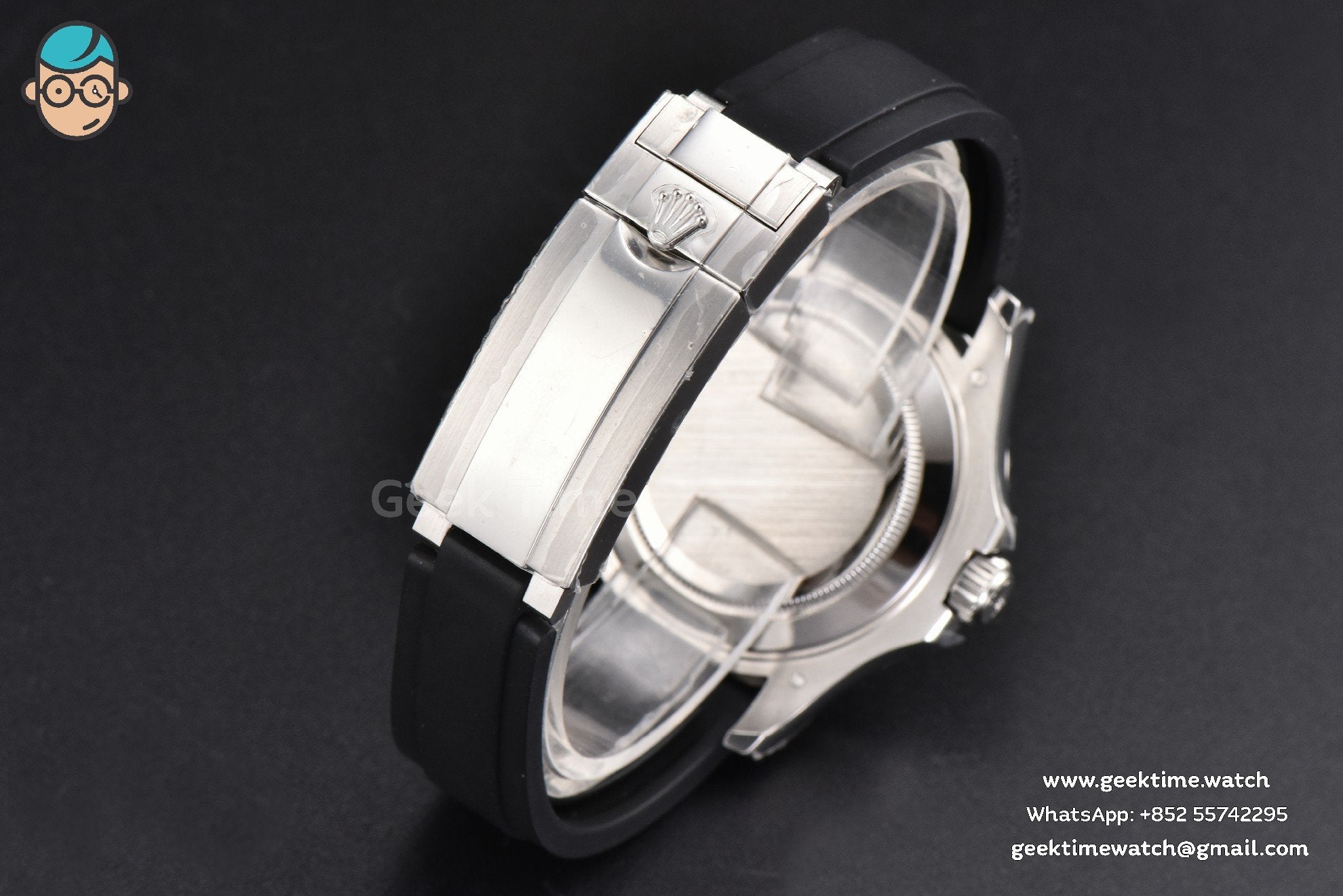 Yacht-Master 226659 42mm King 3D Black Ceramic Oysterflex Strap VR3235 - Image 40
