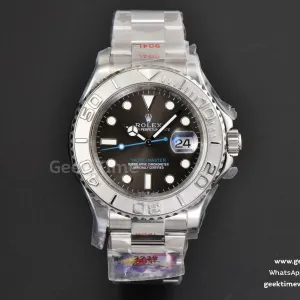 Yacht-Master 126622 40mm CSF 904L graues Zifferblatt SS-Armband VR3235