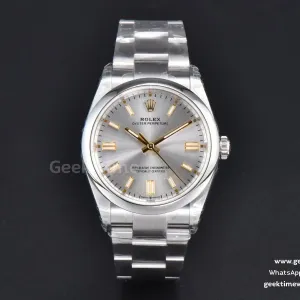 Oyster Perpetual 126000 36mm VSF 904L Silver Dial Oyster Bracelet VS3235