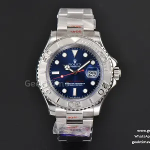 Yacht-Master 126622 40mm CSF 904L blaues Zifferblatt SS-Armband VR3235