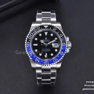 GMT Master V9F 126710 BLNR Black DIial Oyster Bracelet A3285