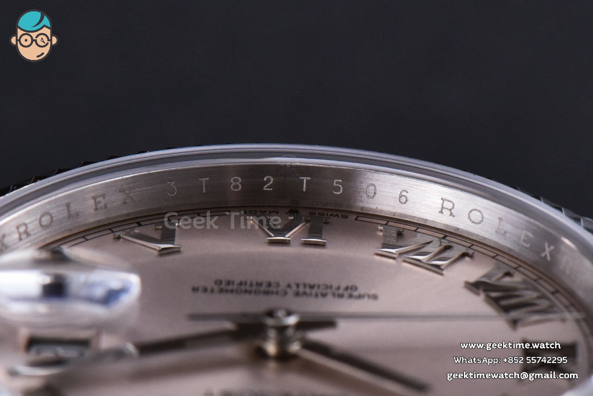 DateJust 41mm SS GMF Silver Dial Roma Marker Fluted Bezel Jubilee Bracelet VR3235 - Image 12