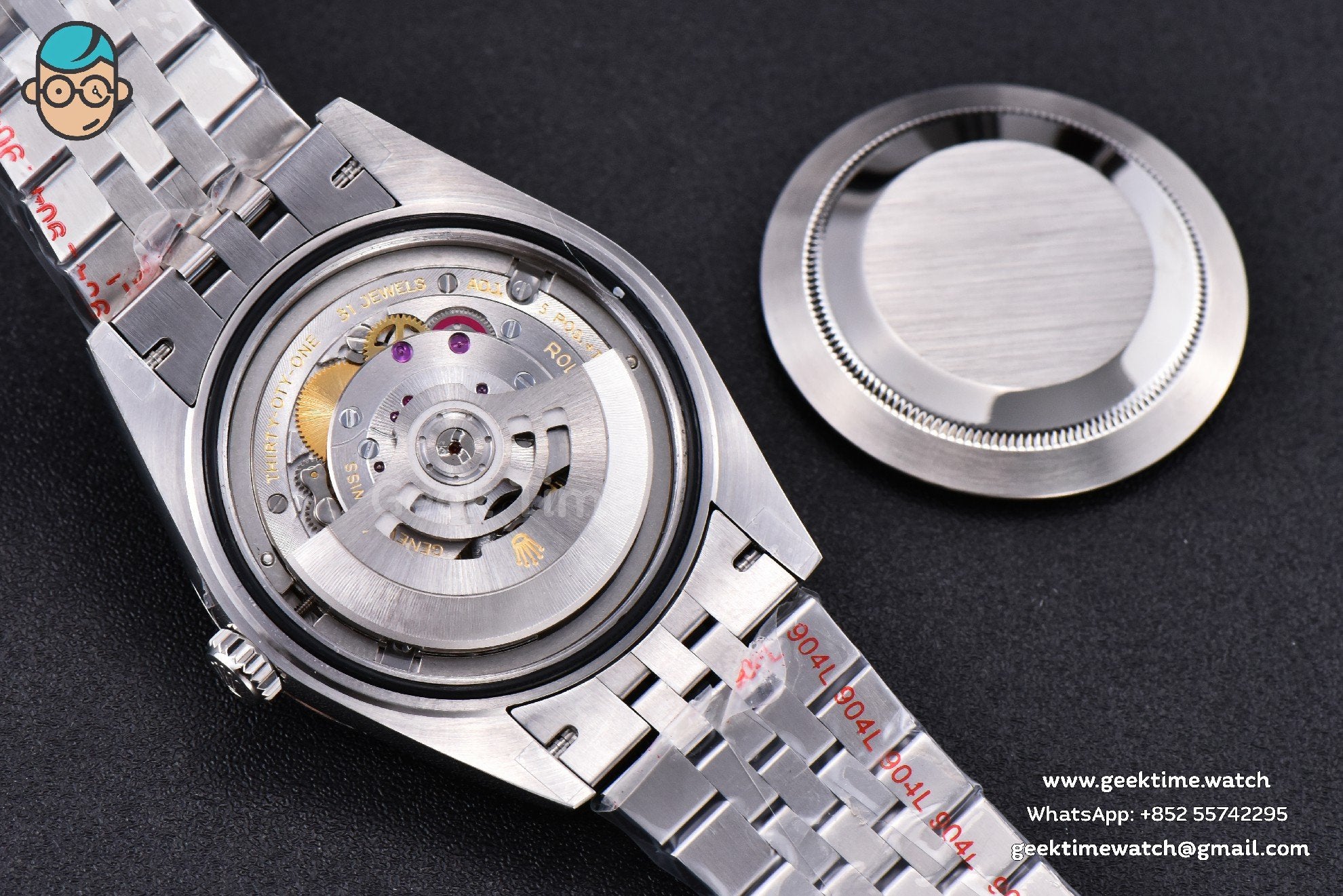 DateJust 41mm SS GMF Silver Dial Roma Marker Fluted Bezel Jubilee Bracelet VR3235 - Image 24