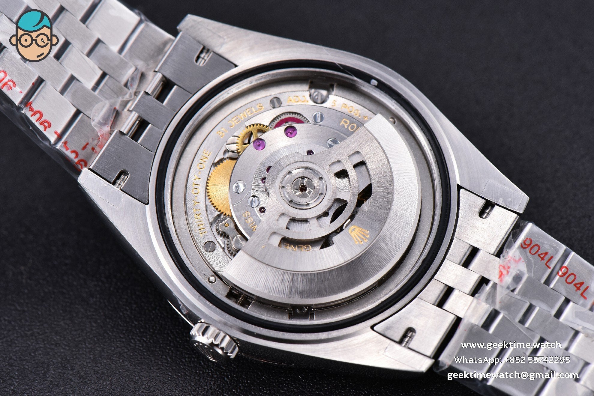 DateJust 41mm SS GMF Silver Dial Roma Marker Fluted Bezel Jubilee Bracelet VR3235 - Image 25