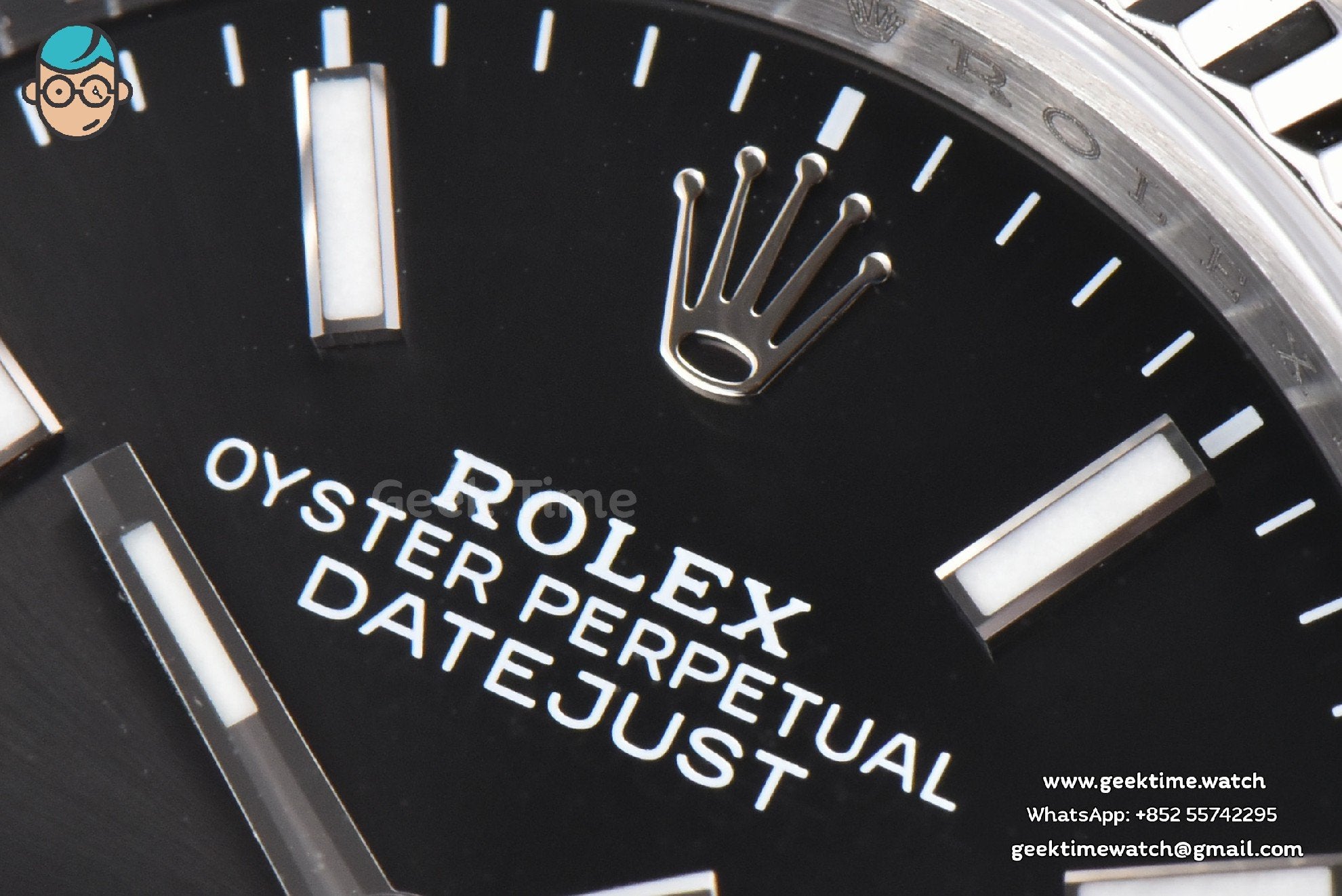 DateJust 41mm 904L VSF Black Dial Lume Marker Jubilee VS3235 - Image 4
