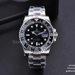 GMT Master V9F 116710LN Black Dial Black Bezel Oyster Bracelet