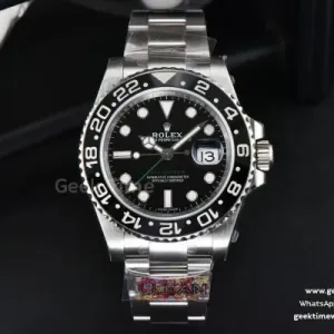 GMT-Master II 116710 LN Clean CF Black Ceramic Oyster Bracelet VR3186