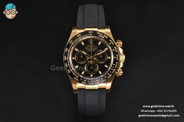 Daytona 116518 Clean CF Ceramic Black Dial Oysterflex Strap SA4130 - Image 3