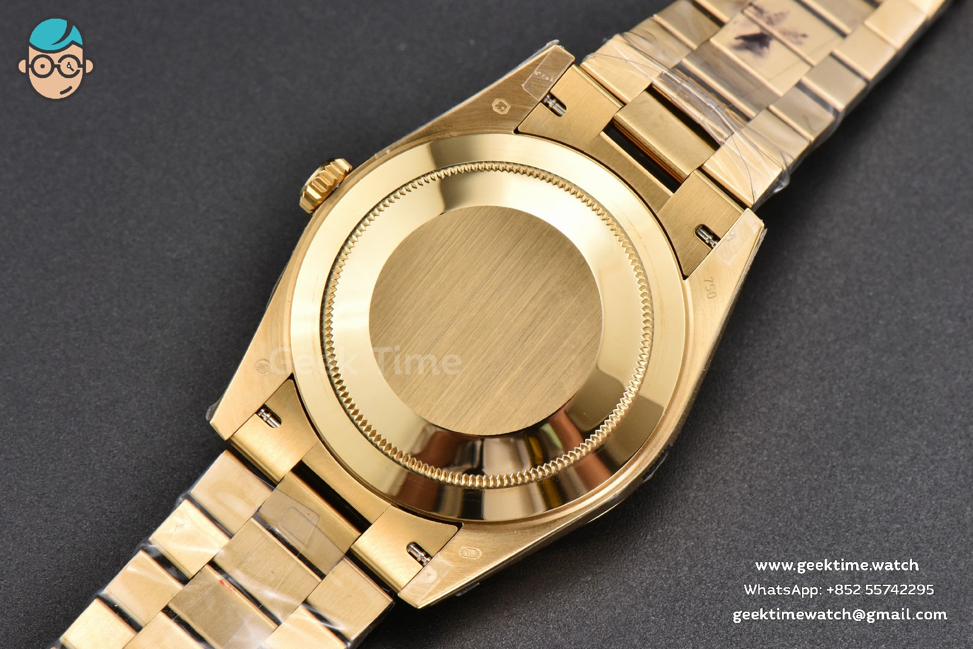 Day-Date 40mm 904L BPF YG quadrante verde bracciale YG A2813 - Image 21