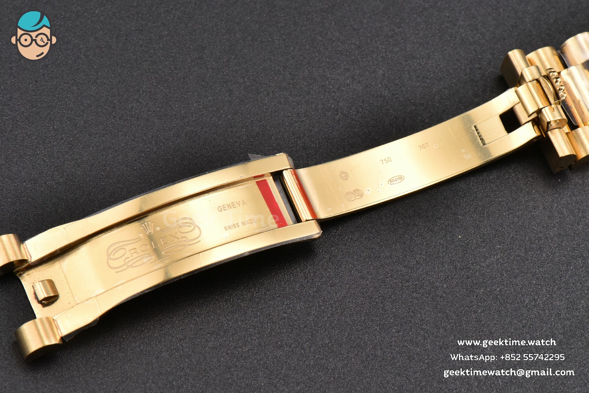 Day-Date 40mm 904L BPF YG quadrante verde bracciale YG A2813 - Image 14