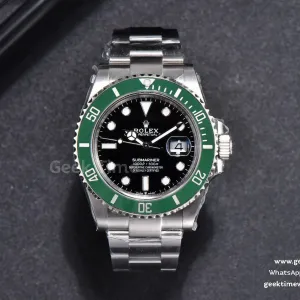 Submariner 126610 LV Kermit 904L 41mm VSF Green Ceramic SS Bracelet VS3235